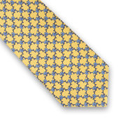 Thomas Pink new flower grid printed tie