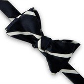 Thomas Pink toddy stripe bow tie