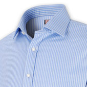 Thomas Pink justin herringbone stripe shirt - double cuff