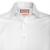 Thomas Pink jude textured slimfit shirt