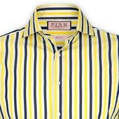 Thomas Pink melina stripe shirt - double cuff