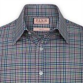 Thomas Pink logan check shirt - button cuff