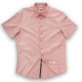 Thomas Pink chalk plain shirt - short sleeve