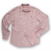 Thomas Pink fairholme stripe linen shirt - button cuff