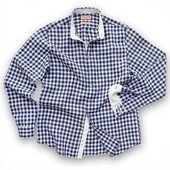 Thomas Pink bute check linen shirt - button cuff