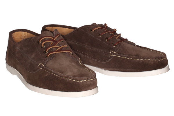 Epaulet Sewn by Hand Cumberland Camp Moc Bark Suede