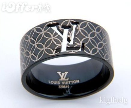 Louis Vuitton LV logo ring