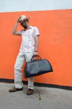 Restrepo Leather - The Vega Overnight Bag - Strictly Hand-made