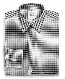 Brooks Brothers Gingham Oxford Button Down Shirt