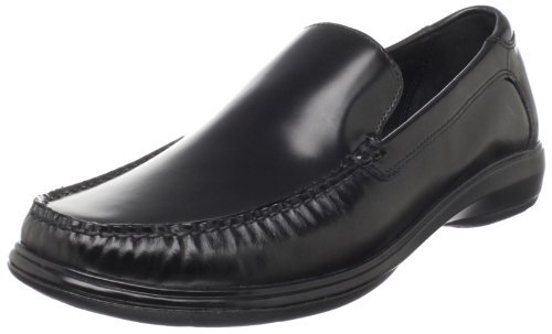 Cole Haan Men's Air Keating Venetian Slip-On,Black Polish,13 M US