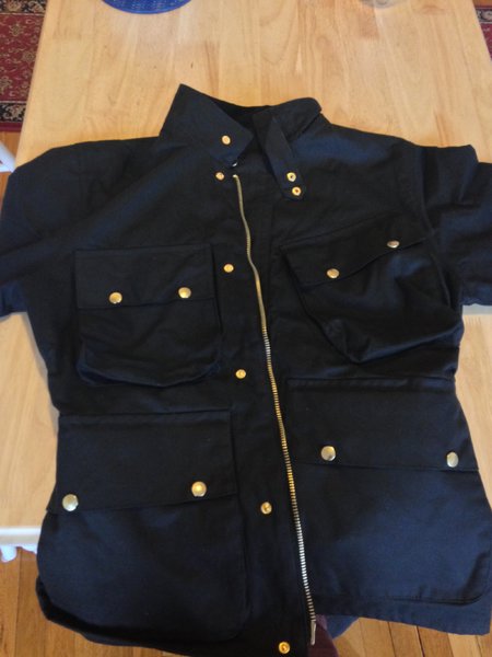 Campbell Cooper Waxed Cotton Motorcycle Jacket
