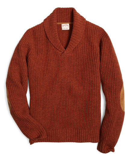 Brooks Brothers Shawl Collar Sweater