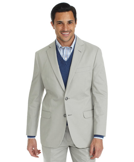 Brooks Brothers Cotton Twill Fitzgerald Fit Suit