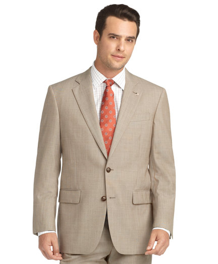 Brooks Brothers Madison Fit Saxxon Pindot 1818 Suit