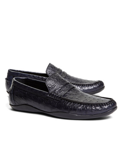 Harrys of London Ostrich Basel Loafers