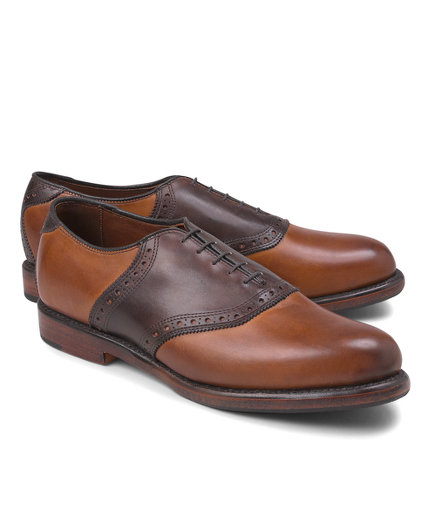 Brooks Brothers Leather Saddle Shoes