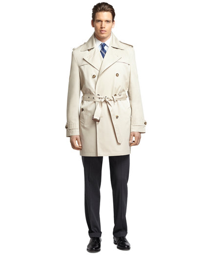 Brooks Brothers Double-Breasted Trench Coat
