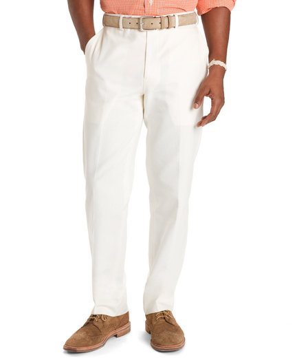 Brooks Brothers Fitzgerald Fit Canvas Trousers