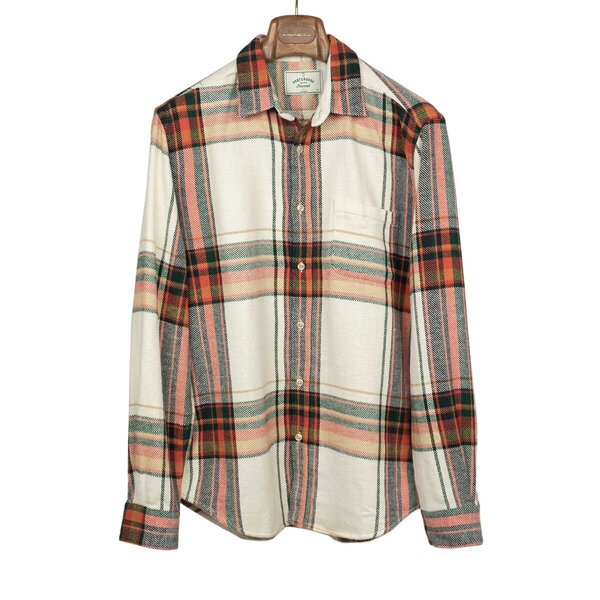 Portuguese_Flannel_FW23_Nords_shirt_in_cream,_rust,_green_and_yellow_plaid_cotton_heavyweight_...jpg