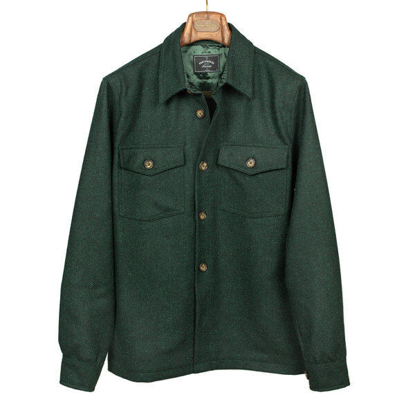 Portuguese_Flannel_FW23_Wool_Field_overshirt_in_mottled_green_and_black_wool (7).jpg