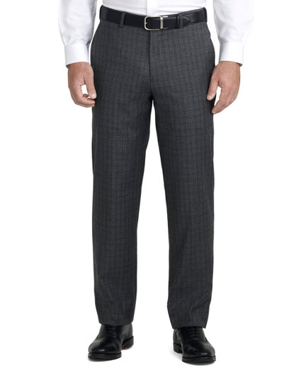 Brooks Brothers Fitzgerald Fit Plain-Front Trousers