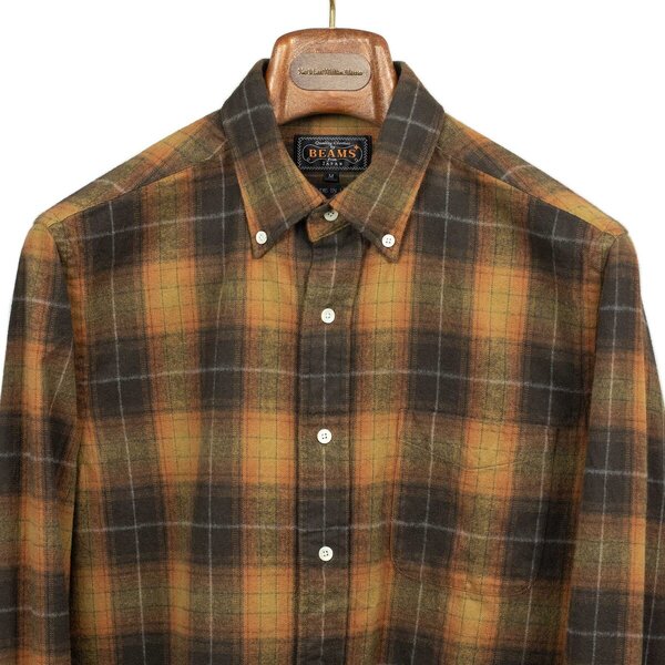 Beams_Plus_Japan_FW23_Shaggy_Check_flannel_shirt_with_buttoned_collar_in_Orange_8_2048x.jpg