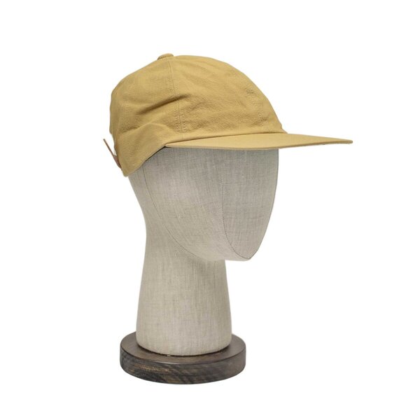 FUJITO_Made_in_Japan_Spring_Summer_2024_SS24_Baseball cap in beige cotton oxford (7).jpg