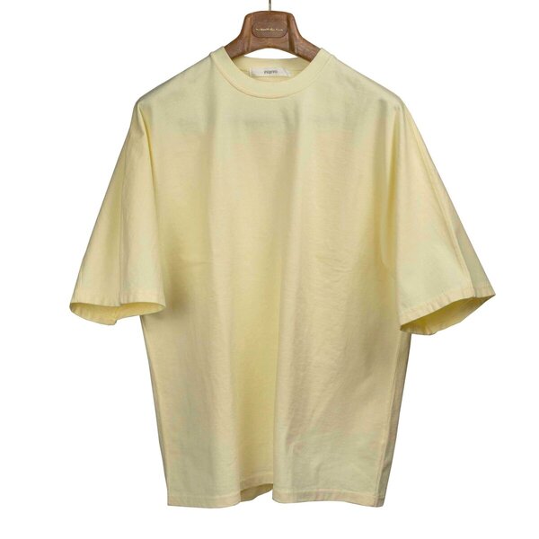 FUJITO_Made_in_Japan_Spring_Summer_2024_SS24_Kimono sleeve t-shirt in lemon cream yellow (5).jpg