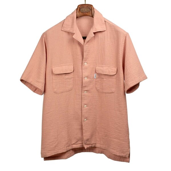 Doppiaa_Made_in_Italy_Spring_Summer_2024_SS24_Aambala_short_sleeve_pocket_shirt_in_brick_gauzy...jpg