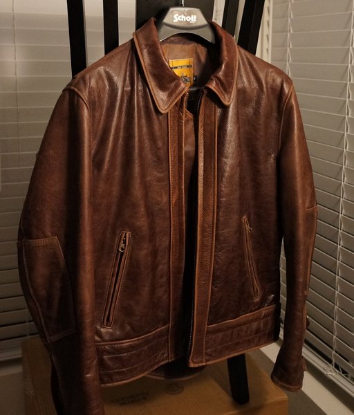 Schott NYC Perfecto Vintage Motorcycle Jacket - Antique Brown (585)