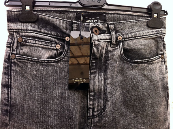 april 77 skinny jeans (black, grey) BNWT | Styleforum