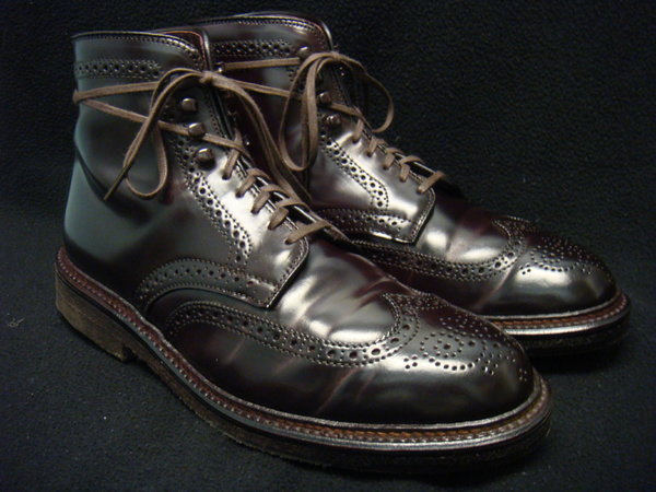 Alden #8 Wing Tip boot 002.JPG