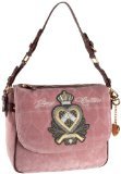 Juicy Couture Fashion Velour Heart Jacquard Messenger