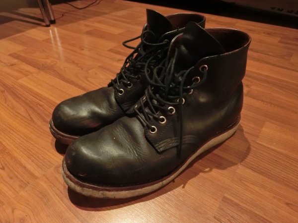 Red Wing Boots 8160 black US 8.5, fits like US 9 | Styleforum