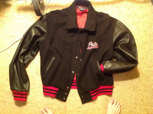 polo tiger varsity jacket