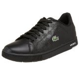 Lacoste Men's Carnaby P2 Sneaker,Black/White,7.5 M US