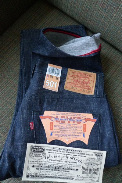 Engineered Garments x Levis 501 1947 Made in USA. 33/36 & 34/36