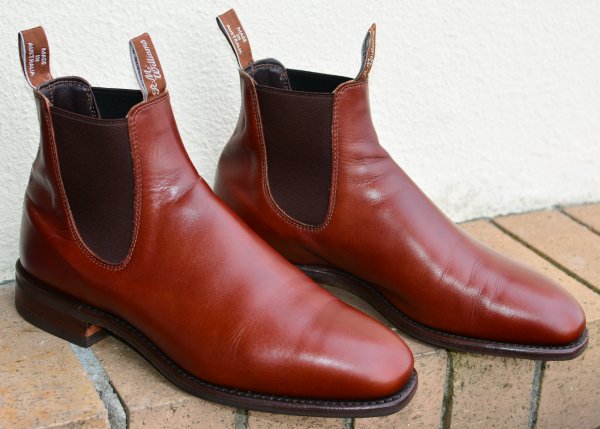 RM Williams Cognac French Calf Veal Comfort Craftsman 10G | Styleforum