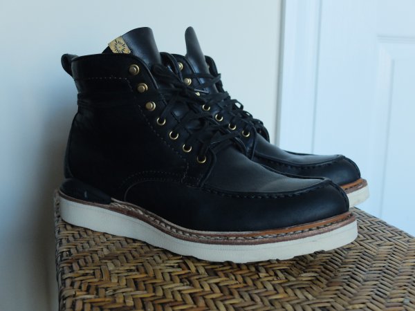 Visvim Armiger Folk Black sz 10 | Styleforum