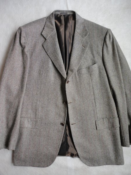 Kiton Vicuna Cashmere Herringbone Sport Coat (1).JPG