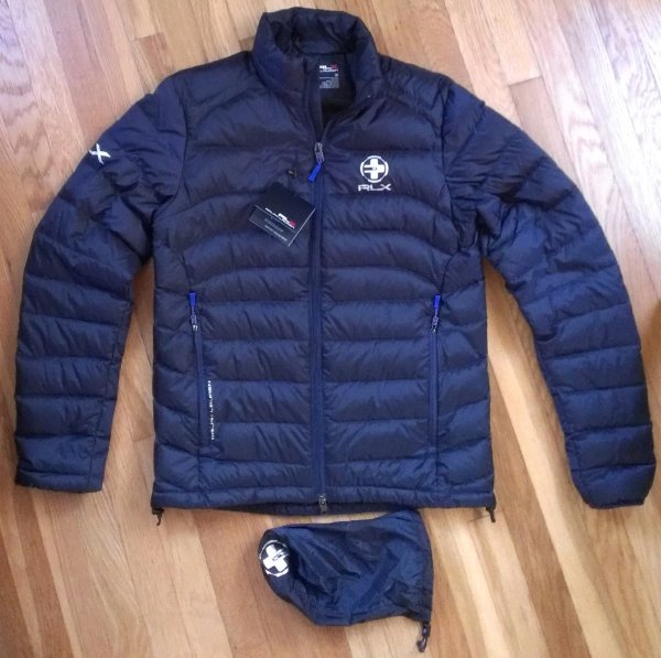 ralph lauren rlx puffer jacket