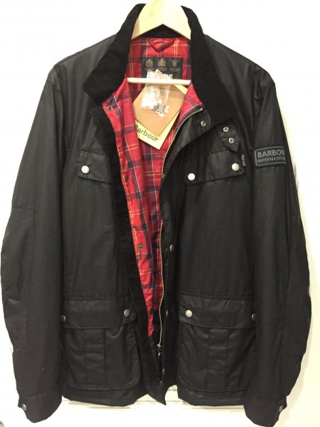 barbour enfield wax jacket