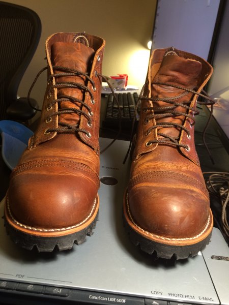 red wing for brooks brothers 4556 iron ranger boots