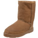 Minnetonka Men's Short Sheepskin Pug Boot