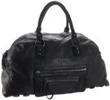 Linea Pelle Dylan Gunmetal 48 Hour Weekender