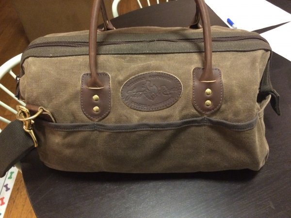 Frost River Gladstone Carry-on. Waxed canvas Carryall