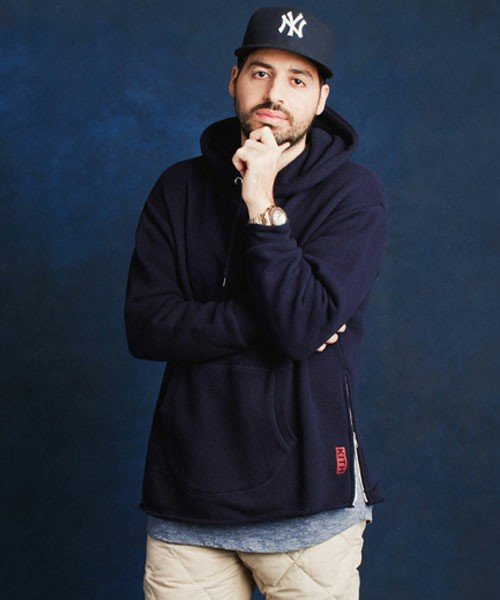 Kith x Nano Universe - Frayed Hoody Navy (2014FW).jpg