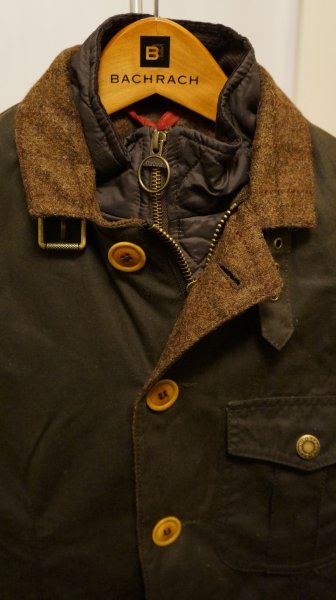 barbour kempt wax jacket