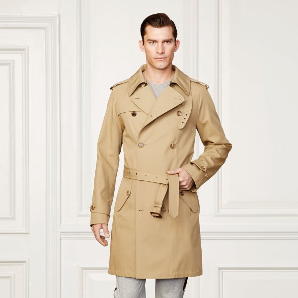 Modern TRENCH COAT High-Quality Cotton Medium / Large | Styleforum