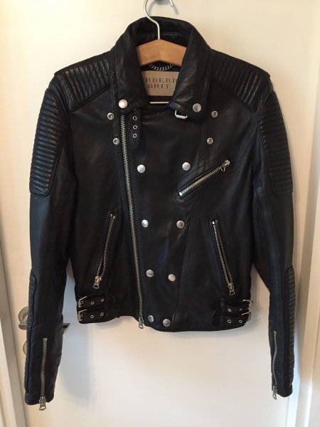 burberry leather jacket price